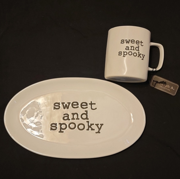 Joseph A Other - Sweet and Spooky Plate and Mug